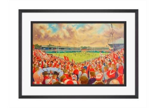Knowsley Road Stadium Fine Art Print - St Helens Rugby League
